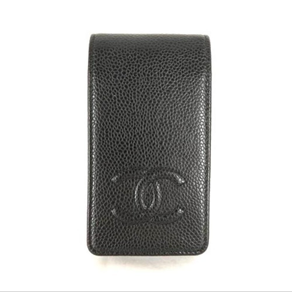 Chanel Noir Caviar Iphone 4S Case 218162
